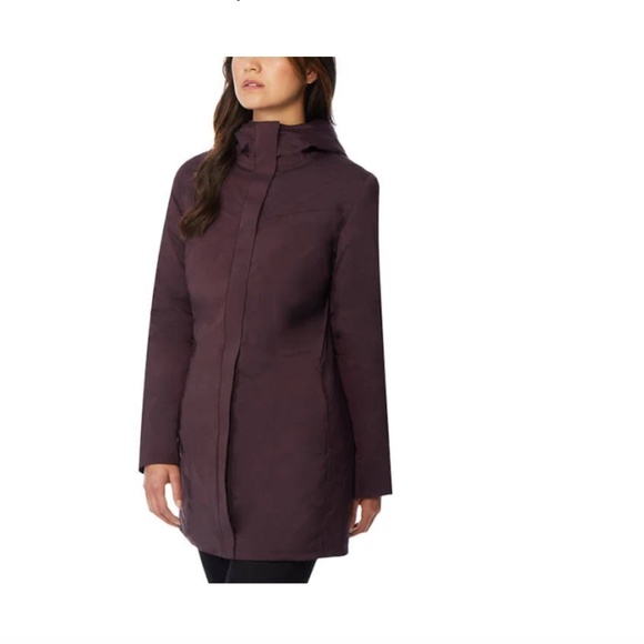 NWT 32 Degrees Waterproof Winter Jacket purple NEW - Picture 2 of 4